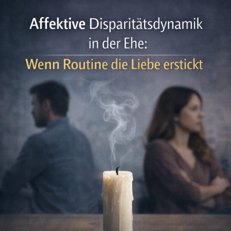 Affektive Disparitätsdynamik in der Ehe – wenn Routine die Liebe erstickt
