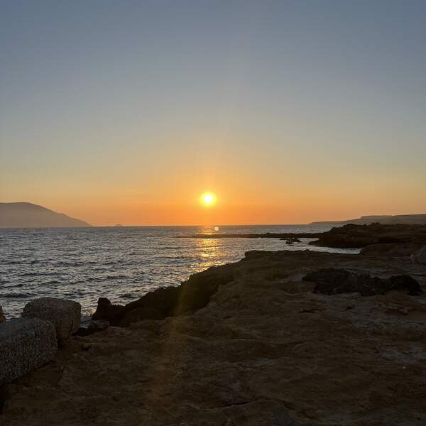 Sonnenuntergang am Meer